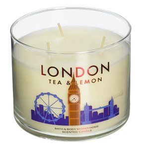 Bath & Body Works London Tea & Lemon 3-Wick Candle